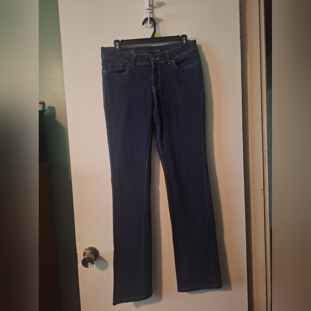 LC Lauren Conrad Dark Blue Boot Cut Jeans